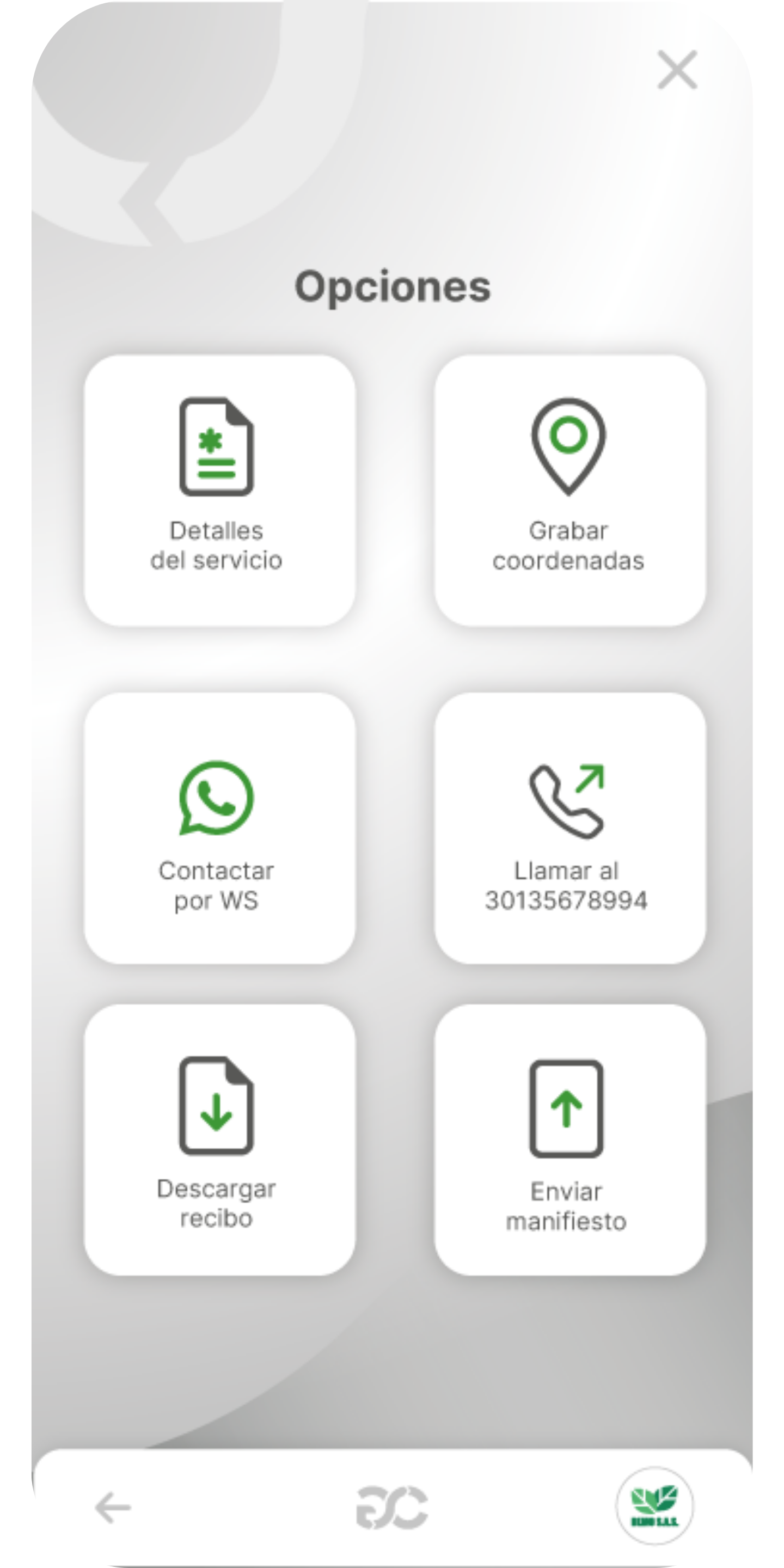 Pantalla lateral izquierda